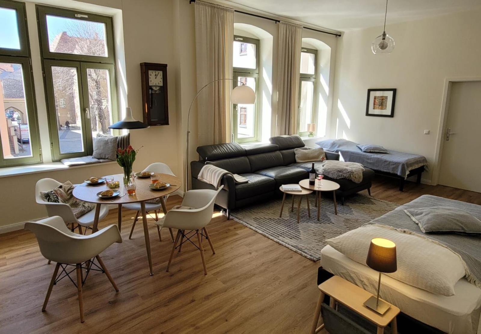 Cosel Apartment Altstadt Radfahrer Balkon Meißen Eksteriør billede