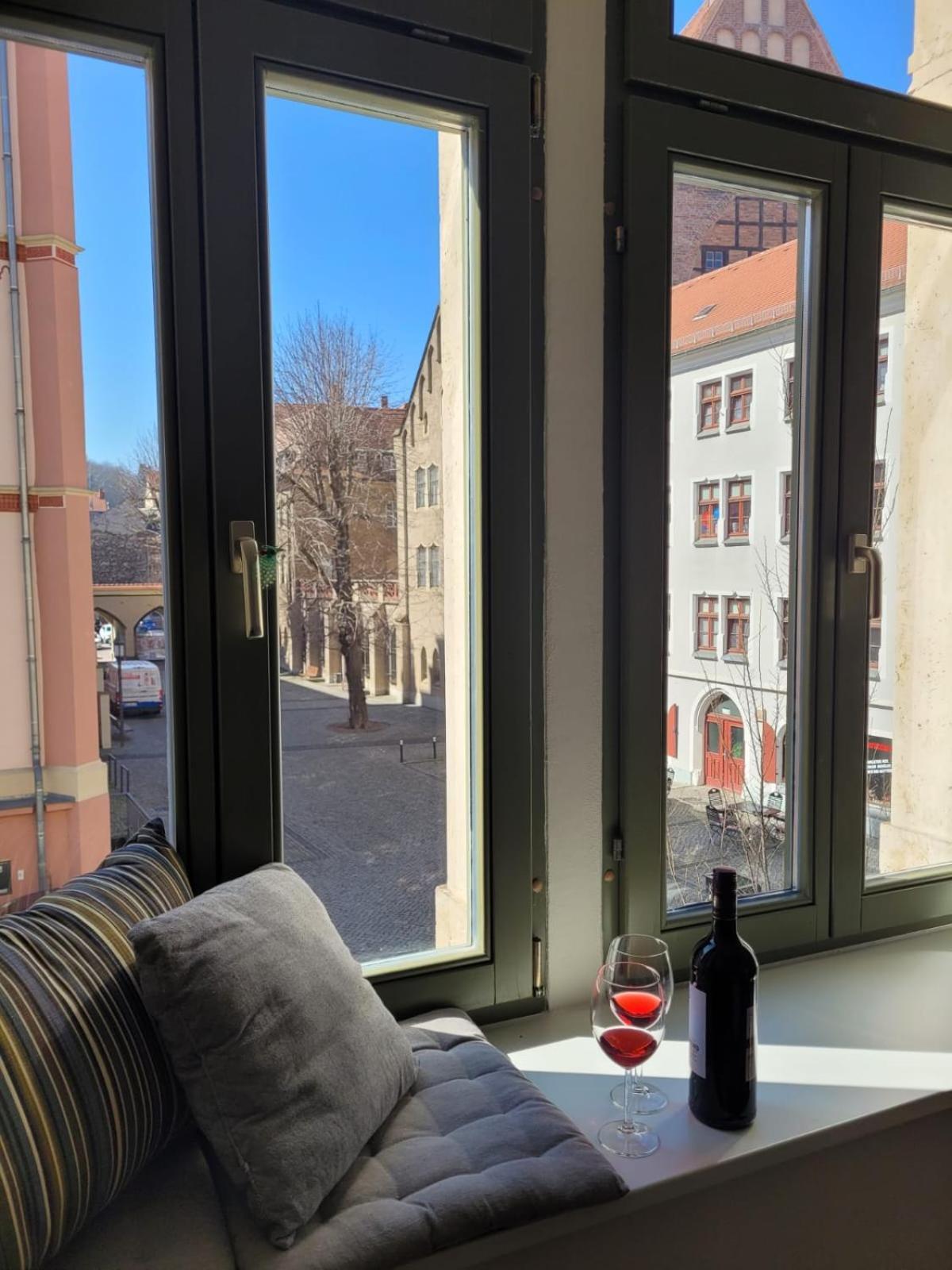 Cosel Apartment Altstadt Radfahrer Balkon Meißen Eksteriør billede
